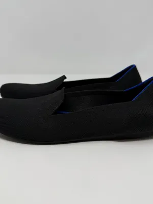 Rothy's The Lounge Loafer Slip-On Flats Womens 7 Black Minimalist Neutral Preppy thumbnail 8
