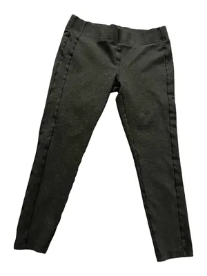 LOFT grey heathered leggings in size L thumbnail 1