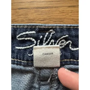 Silver Jeans Tuesday Low Rise Capri Size W29 Summer‎ Travel Vacation Denim City thumbnail 11