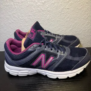 New Balance‎ 470 V1 TechRide Womens Size 9.5 Blue Purple Running Shoes Sneakers thumbnail 3