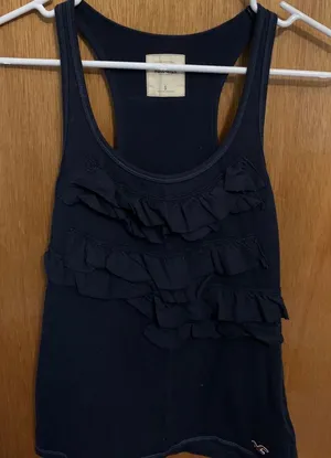 Hollister Ruffled Tank Top thumbnail 1