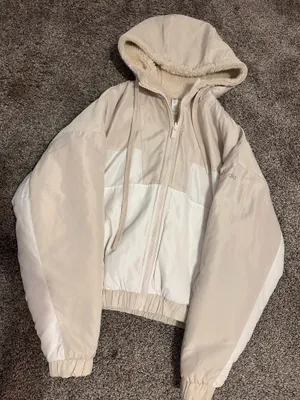 Alo Yoga Duality Sherpa Reversible Hooded Jacket thumbnail 1