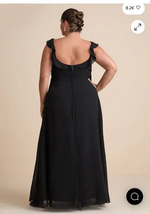 Lulus Dress Black thumbnail 2