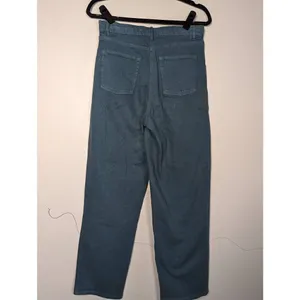 Aritzia Wilfred Free high-rise straight leg teal jeans size 8 thumbnail 2