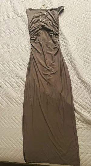 Wild Fable Dress Bodycon Ruched thumbnail 1