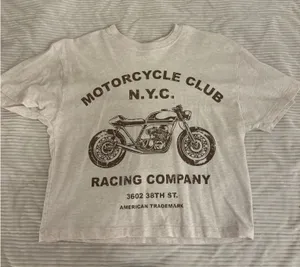 Motorcycle tee Tan Size XS thumbnail 1
