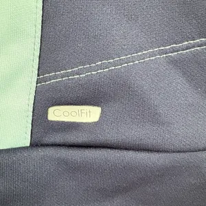 Alo Yoga CoolFit Jacket Womens Navy Blue Colorblock Full‎ Zip Running Medium thumbnail 6