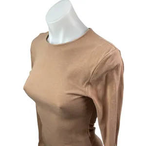 Abercrombie & Fitch Soft Matte Seamless Long Sleeve Crew Neck Bodysuit Top Sz S thumbnail 2