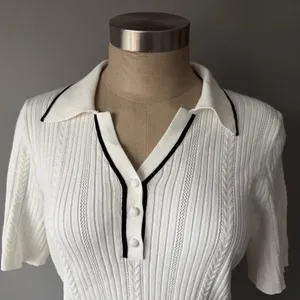Adrianna Papell Knit Women’s Old Money Style Sweater Top thumbnail 2