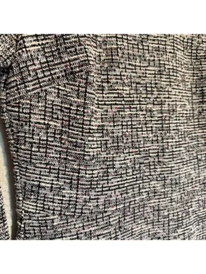 LOFT Women's Size 2 Shimmer Tweed Fit and Flare thumbnail 5