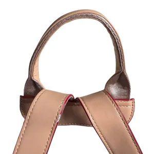 Geometric Print Convertible Backpack Bag Travel Tote Cream Taupe thumbnail 5