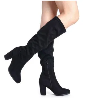 Dream Paris Chunky Knee High Boots thumbnail 3