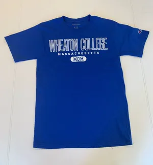 Champion Wheaton College Massachusetts Mom Women’s Small Short Sleeve Crewneck T-Shirt thumbnail 1