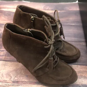 Anne Klein sz 8.5 women brown shoes thumbnail 3