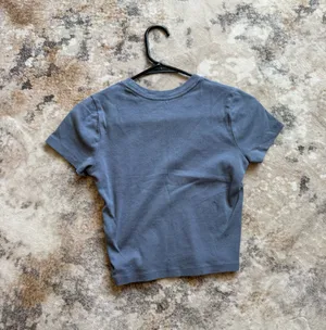 Hollister Classic Short-Sleeve Crewneck baby tee - Slate thumbnail 3