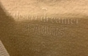 Desert Dreamer Peanuts Cotton Blend Sweatshirt Size small Cream colored thumbnail 4