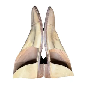 Free People Shoes Womens Size 8‎ Beige Leather Pointed Toe Flats Made In Spain thumbnail 6
