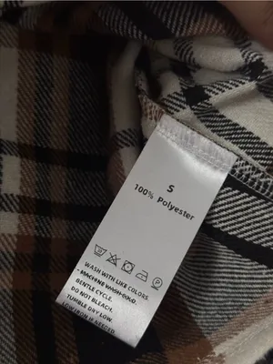 Cropped Plaid Button thumbnail 2