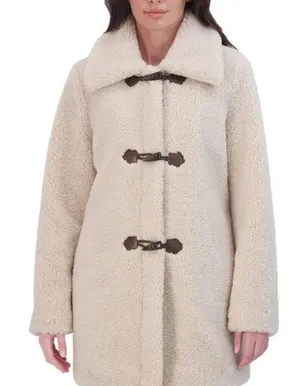 Laundry by Shelli Segal Women's Teddy Toggle Coat thumbnail 1