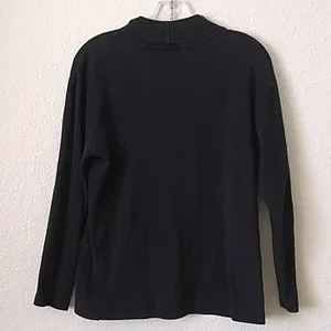 FINAL MARKDOWN Ladies' Brass Plum Ribbed Mock Neck Top (M) thumbnail 5