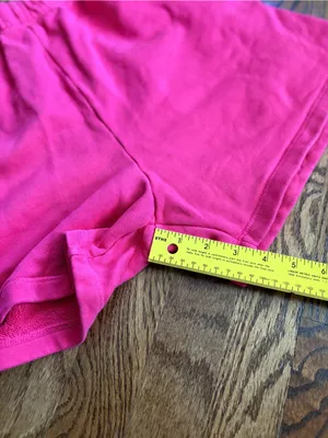 Daily Drills French Terry Sweat Shorts Hot Shot Pink XS/S thumbnail 8