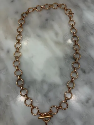 viral gold cross necklace thumbnail 3