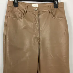 Wilfred Aritzia The Melina Pant Faux Leather Size 8 thumbnail 3