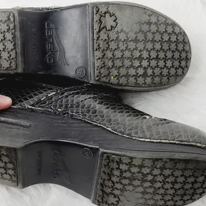 Dansko XP slip on clog walking job nursing shoes alligator print sz 6 thumbnail 8