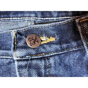Wrangler 20X Straight Leg Blue Jeans‎ Western Denim Size 14 31x33 Mom Riding VTG thumbnail 5