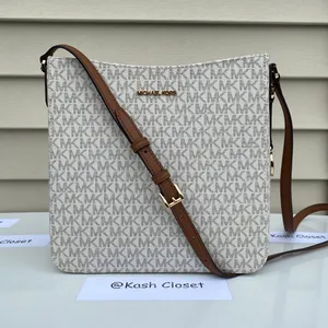 Michael Kors JST LG Messenger Leather Crossbody Bag thumbnail 1