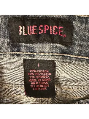 Blue Spice Rhinestone Embellished Bootcut Jeans Size 1 / 27 thumbnail 5
