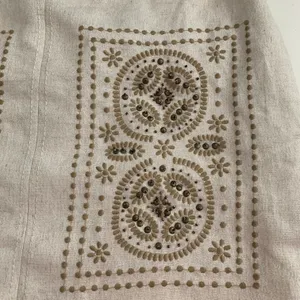 Anthropologie EUC Floreat Embroidered Embellished Pencil Skirt thumbnail 3