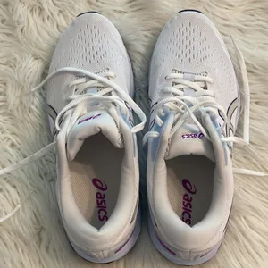 ASICS Women's White and Purple Running Shoes size 9.5 BNWOT thumbnail 12