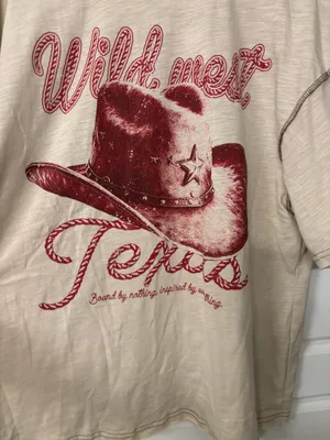 SheIn Western graphic tee thumbnail 3