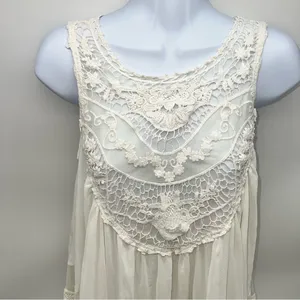 Altar'd State Cream Lace Blouse thumbnail 2