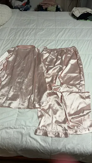 Satin PJ’s Pink Size M thumbnail 6