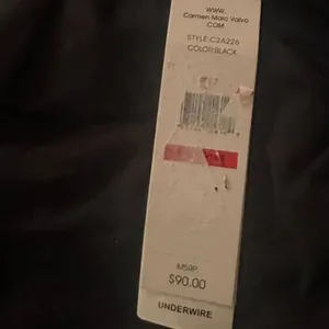 Carmen Marc Valvo One Shoulder Swim Top XS thumbnail 6