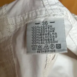 Vintage Y2K French White Cargo Mini Skirt thumbnail 6