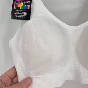 NWT Bali Women's Comfort Comfortflex Fit‎ Seamless Shaping Wireless Bra Medium thumbnail 3