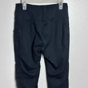 Juicy Couture Sport Women Black Yoga‎ Activewear Athletic Capri leggings size M thumbnail 8