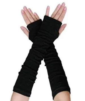 Boutique Elbow Length Fingerless Gloves thumbnail 1