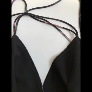 Fame and Partners Dress Floral Strappy Fit & Flare Strappy Purple Black Green thumbnail 15