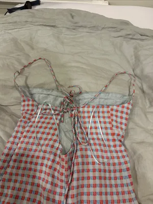 Urban outfitters gingham midi dress thumbnail 4