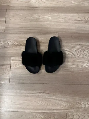 Steve Madden Slides Fuzzy thumbnail 2
