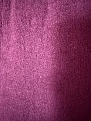 Urban Outfitters UO Jesse Split Wide Leg Pant Burgundy Maroon Size large thumbnail 7