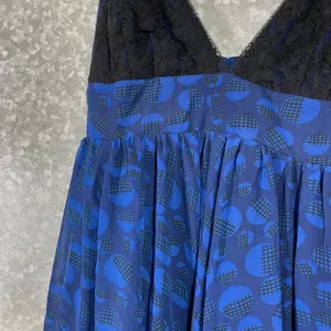 Urban Outfitters Sparkle & Fade Blue Y2K Punk Princess Dress - Size Medium Prom thumbnail 4
