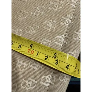 Dooney and Bourke Beige Canvas and Leather Signature Tassel Tote Handbag‎ thumbnail 10