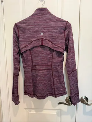 LULULEMON Women’s Define Jacket Edged Stripe‎ Jacquard Blueprint Royal Ruby thumbnail 2