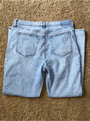Women’s Abercrombie & Fitch 90’s Slim Straight Jeans Size 33/16 thumbnail 6