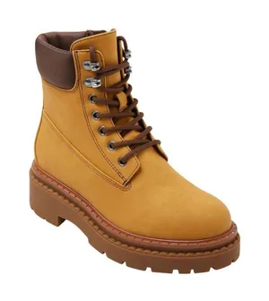 NWT Wild Fable Womens Marlowe Hiker Ankle Boots 94463110 Tan Brown 7M thumbnail 1